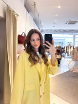 Oversized Blazer Gelb
