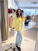 Oversized Blazer Gelb