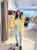 Oversized Blazer Gelb