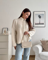 Clutch Bag Beige