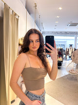 Bandeau Top Taupe