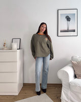 Longsleeve Always Late Olive/Orange