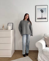 Longsleeve Always Late Grau
