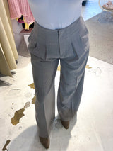 Weite Anzugshose Grau