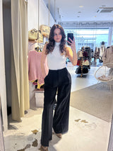 Weite Anzugshose Schwarz