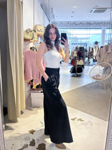 Weite Anzugshose Schwarz