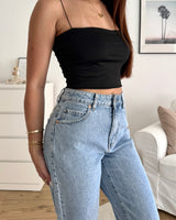 Mom Jeans Classic Light Blue