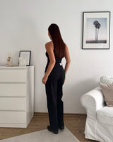 Ballon Barrel Jeans Schwarz