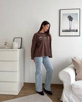 Longsleeve Classy Braun
