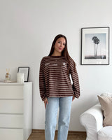 Longsleeve Classy Braun