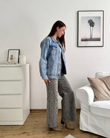 Jeansjacke Mittelblau