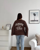 Longsleeve Classy Braun