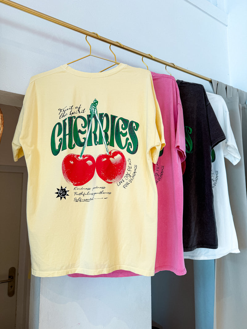 Cherry Tee Gelb