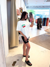 Cherry Tee Weiß