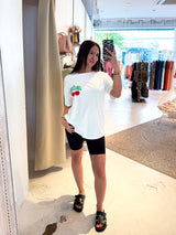 Cherry Tee Weiß
