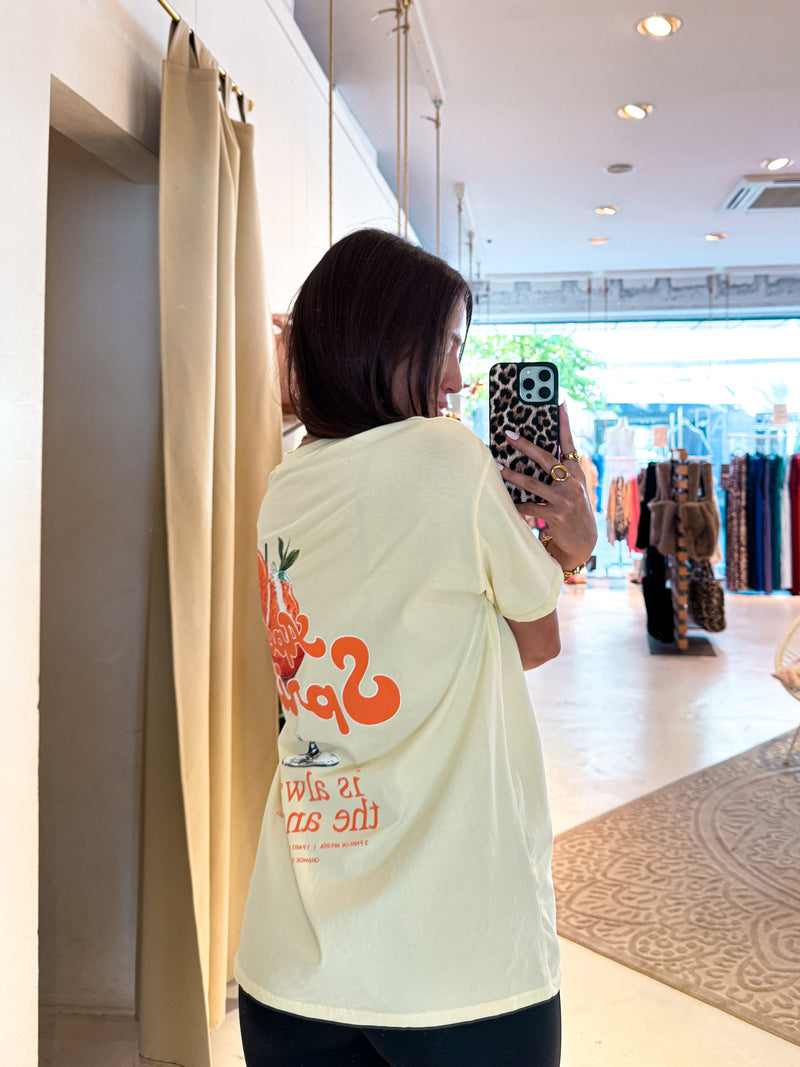 Aperol Tee Gelb