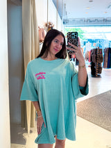 Lillet Wildberry Oversized Tee Mint