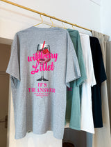 Lillet Wildberry Oversized Tee Hellgrau