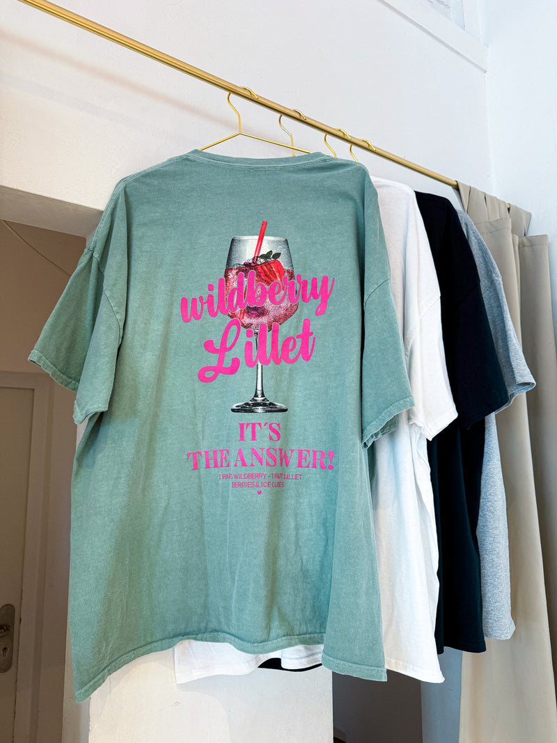 Lillet Wildberry Oversized Tee Mint