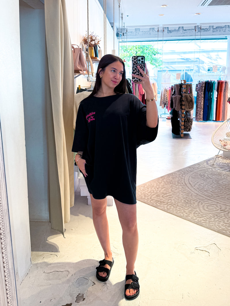 Lillet Wildberry Oversized Tee Schwarz