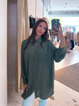 Long Bluse Olive