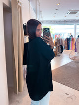 Long Bluse Schwarz
