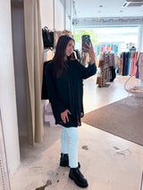 Long Bluse Schwarz