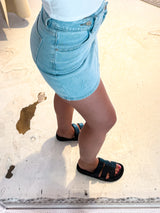 Jeansrock Hellblau