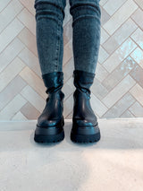 Halbhohe Boots Schwarz
