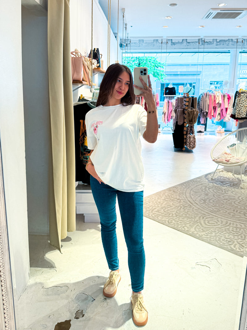 Gin Tee Weiß