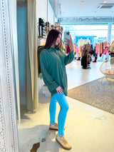 Long Bluse Olive