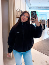 Tamsin Teddy Jacket Black