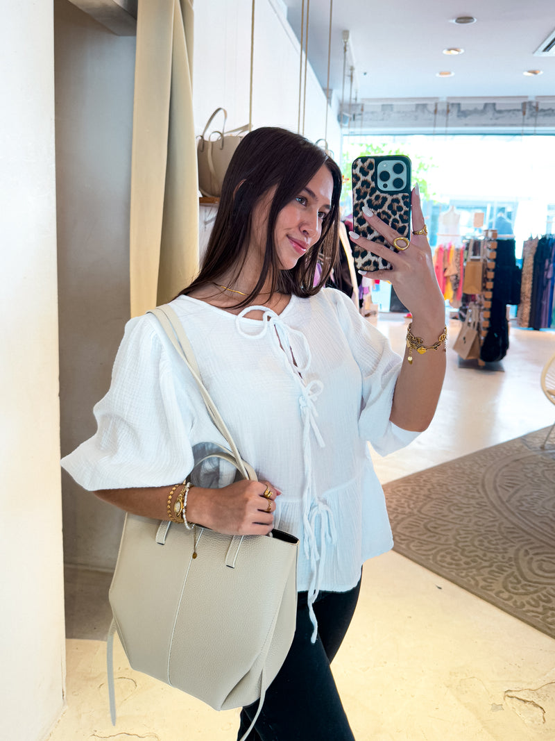 Baguette Bag Beige