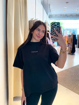 Tapo Heavy Oversized Tee Washed Black