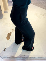 Stoffhose Schwarz