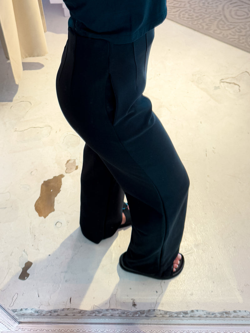 Stoffhose Schwarz