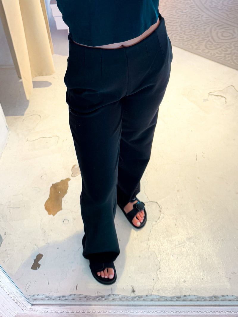 Stoffhose Schwarz