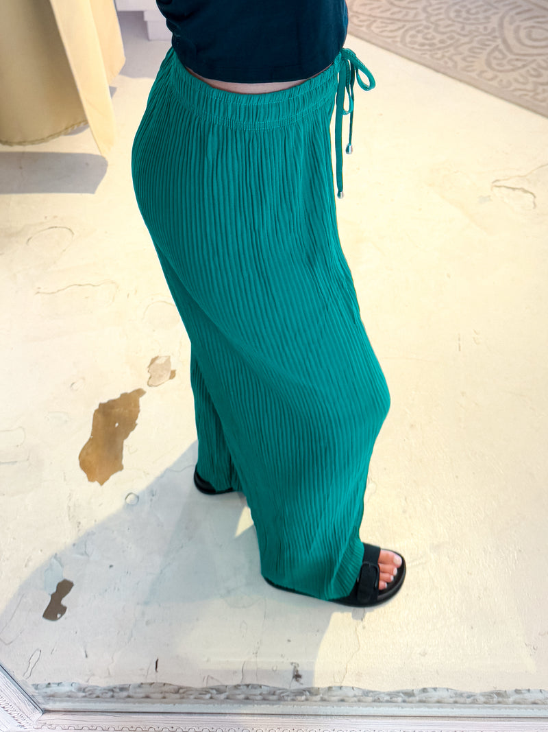 Basic Stoffhose Grün