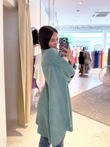 Waffle Bluse Olive