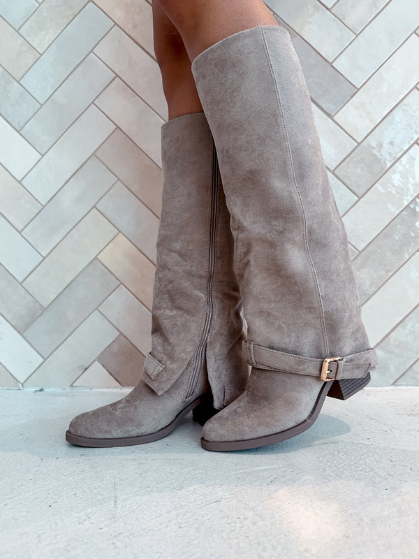 Cowboy Stiefel Beige