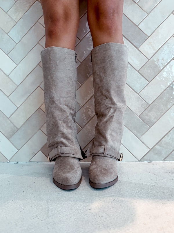 Cowboy Stiefel Beige