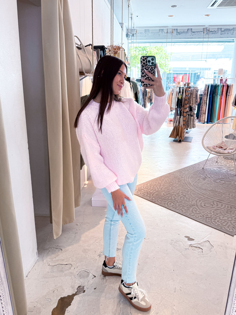 Oversized Strickpullover Rosa