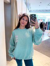 Good Vibes Only Crew Neck Mint