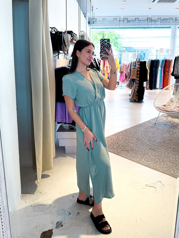 Maxikleid Olive