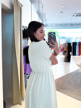 Maxikleid Beige