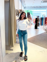 Basic Long Sleeve Weiß