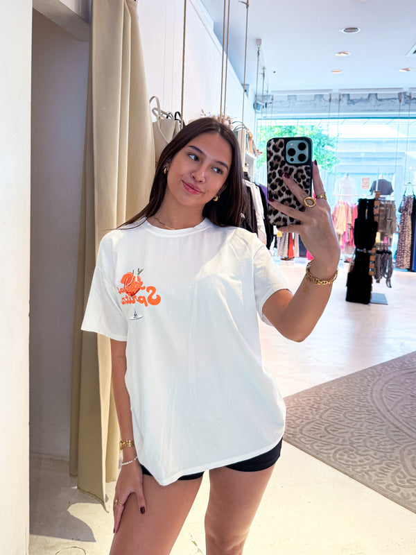 Aperol Tee Weiß