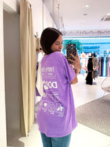 Dog Mum Tee Lila