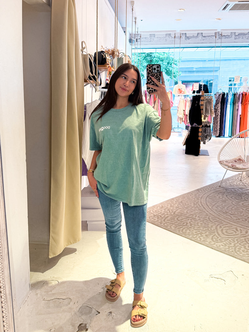 Dog Mum Tee Mint