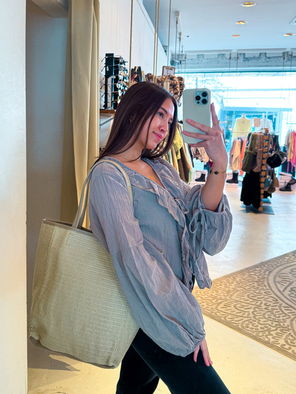 Bast Shopper Beige